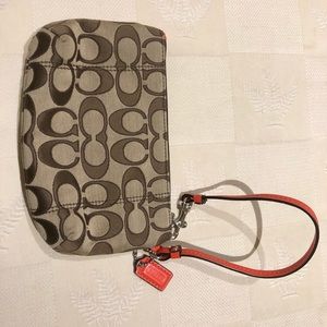 Coach small hand bag